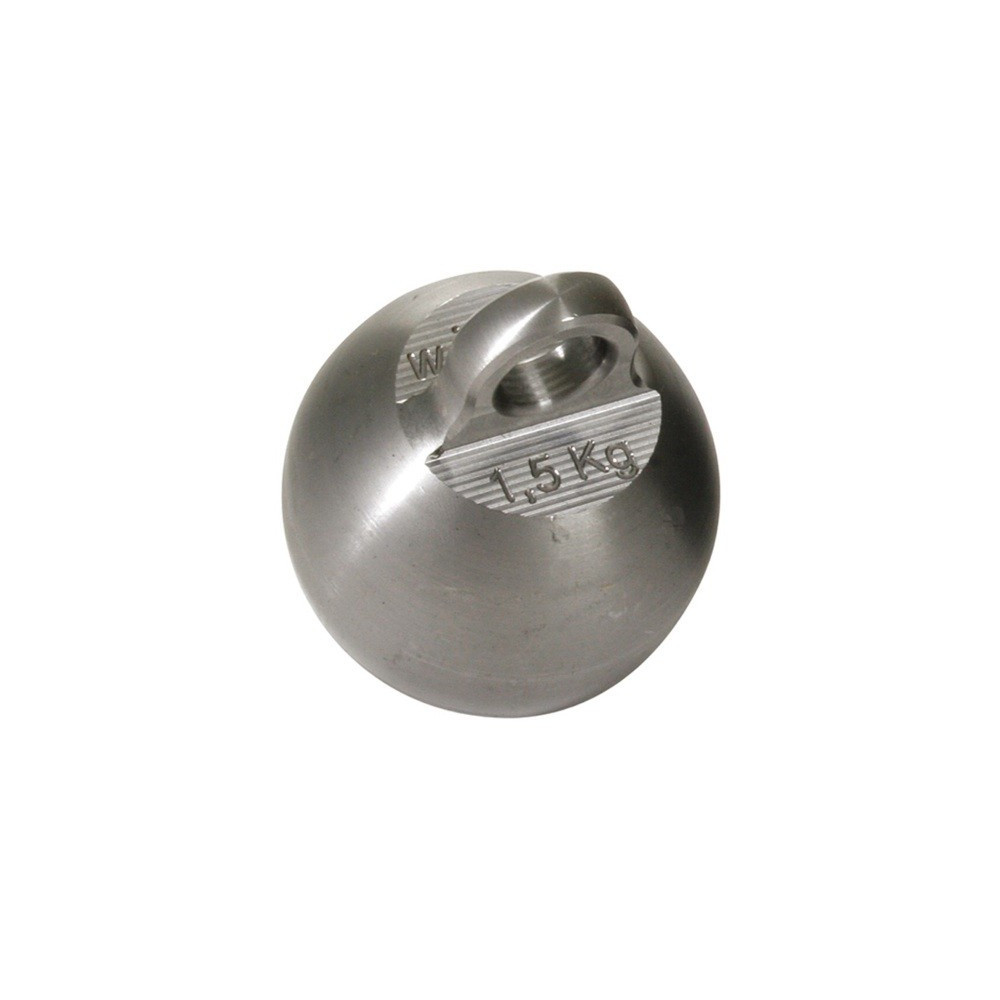 Pesa Bola Acero 2,5 kg. para limpieza desde tejado