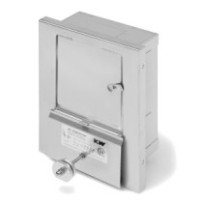 Dispositivo regulador de tiro sencillo para montar en chimenea de obra