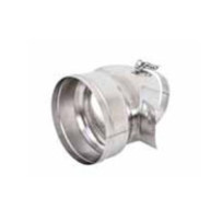 Brida conexión a tubo para regulador de tiro