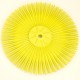 Cepillo disco Nylon amarillo M12
